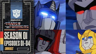 Episodes 1 to 4 Omnibus Edition  Transformers Generation 1  Season 1  Hasbro Pulse [upl. by Gibeon482]