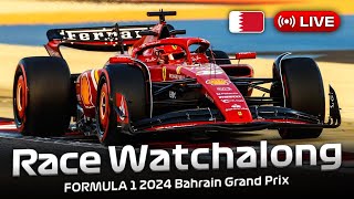 LIVE FORMULA 1 Bahrain Grand Prix 2024  RACE Watchalong  Live Timing [upl. by Docilu]