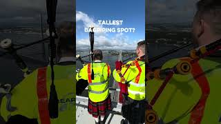 Tallest Bagpiping spot in Scotland shorts scotland scotlandtravel travel bagpipes kilts [upl. by Aicila]