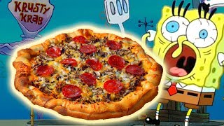 How To Make the KRUSTY KRAB PIZZA from Spongebob Squarepants  Feast of Fiction [upl. by Leon]