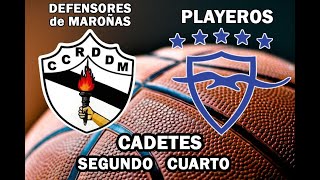 Defensores de Maroñas vs Malvin segundo cuarto [upl. by Virendra]