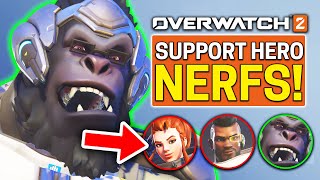 Overwatch 2  Season 8 Support NERFS and HUGE Tank BUFFS [upl. by Audie]