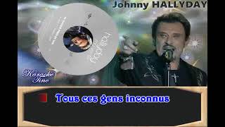 Karaoke Tino  Johnny Hallyday  Te savoir près de moi   1 Ton  dévocalisé [upl. by Ardnasac820]