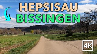 Cycling HEPSISAU to BISSINGEN  🇩🇪 Germany 🇩🇪 [upl. by Etana]