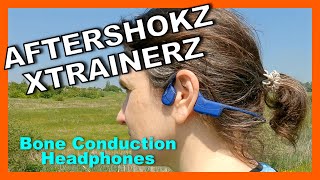 Aftershokz XTRAINERZ Bone Conduction Headphones Review [upl. by Eudocia]