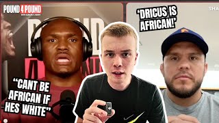 Kamaru Usman Claims you CANT BE AFRICAN as a White MAN [upl. by Brook850]