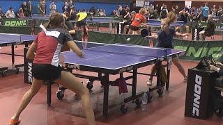 Эльвира КОЗЛОВА vs Марина АРТАМОНОВА Полная версия Настольный теннис Table Tennis [upl. by Niac]