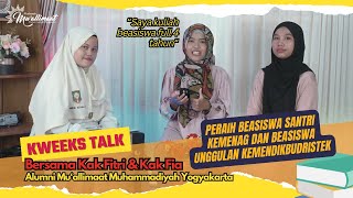 KweeksTalk Kuliah Gratis dengan Beasiswa Unggulan dan Beasiswa Santri [upl. by Aisemaj]