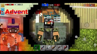 Pixel Gun 3D  GameplayPart 1  Tutorial Multiplayer iOS Android [upl. by Drusus]