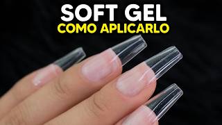 Uñas SIN ACRILICO  soft gel full tips [upl. by Mcgray683]