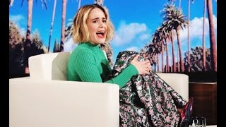 All moments of Sarah Paulson scared by Ellen ☆ [upl. by Taveda]