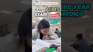 13100 Days in AIIMS as a 3rd year MBBS student 📚🩺👩‍⚕️ neet mbbsdairies mbbsdiaries doctor [upl. by Fiorenze]