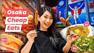 Osakas Best Street Food You Must Try These BudgetFriendly Eats in 2024 [upl. by Kelula397]