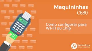 C680  Como configurar o Chip ou Wifi [upl. by Eilhsa]