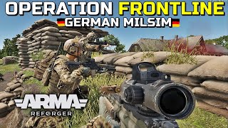 Operation Frontline Teil 1  Grabenkampf amp Häuserkampf  ARMA REFORGER MilSim [upl. by Dodson]