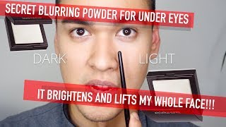 Secret Blurring Powder  New Setting Powder for Under Eyes from Laura Mercier [upl. by Retsevlys]