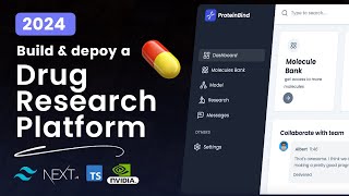 Build and Deploy A Drug Research Platform with Nextjs14 Typescript Tailwind amp NVIDIA AI Models [upl. by Pail743]