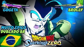 Gogeta VS Brolly A Luta Mais Epica do Dragom Ball z Sparking Zero dublado em PortuguêsBR EDIT [upl. by Heid656]