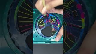 Can You Handle This Level of Visual ASMR Hypnotic Spirograph Art asmr art 2024 satisfying usa [upl. by Ellenahs]