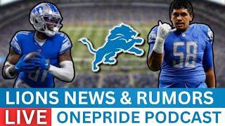 Detroit Lions Now Detroit Lions Rumors and Detroit Lions News Livestream July 11 2024 [upl. by Ralyks71]