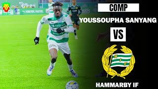 Youssoupha Sanyang vs Hammarby IF [upl. by Aicad]