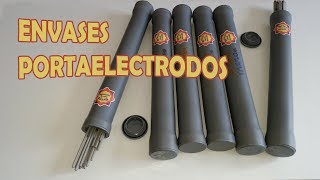 HACER ENVASES PARA ALMACENAR ELECTRODOS ECONOMICOS Y FÁCIL [upl. by Motteo]