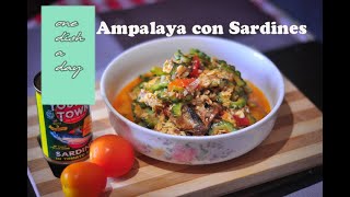 Ampalaya con Sardines Recipe  one dish a day [upl. by Reider]