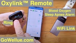 Wellue Oxylink™ Remote Oxygen Monitor with Dynamic HR SpO2 Sleep Apnea Alarms Unboxing amp Review [upl. by Hrutkay590]