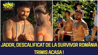 Jador a fost descalificat de la Survivor România All Stars si trimis acasa [upl. by Pavior]