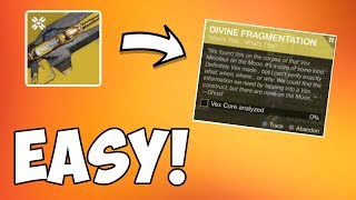 Destiny 2  How to Start Divinity Quest Divine Fragmentation Quest [upl. by Feenah]