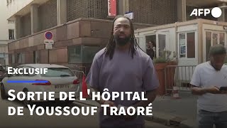 Marche interdite en mémoire dAdama Traoré son frère Youssouf est sorti de lhôpital  AFP [upl. by Morrill439]