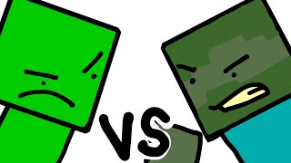 Creeper vs creeper soos animado [upl. by Arnelle]