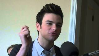 GLEE STAR CHRIS COLFER ON THE IMPORTANCE OF BEING A BEST SELLING AUTHORmp4 [upl. by Hanoj]