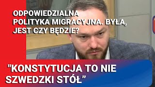 quotOdpowiedzialna polityka migracyjna Była jest czy będziequot  Wybory w TOKu [upl. by Allista833]