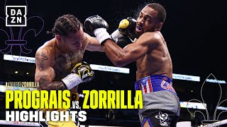 VERY CLOSE FIGHT  Regis Prograis vs Danielito Zorrilla Highlights [upl. by Seugirdor]