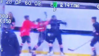 Rasmus Dahlin Peyton Krebs Fight at Practice This Morning  Buffalo Sabres 2024 NHL Highlights [upl. by Naugan]