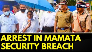 West Bengal News  Kolkata Armed Man Arrested For Breaching CM Mamata Banerjees Security  News18 [upl. by Ydnar922]