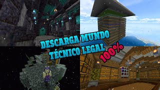 DESCARGA mi mundo SURVIVAL TÉCNICO 70 mb [upl. by Norah]