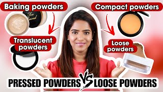 All About PowdersCompactLoosePressedSettingFinishingBaking🤯What to choose🧐Tamil Guide To Buy [upl. by Kcirdneked]