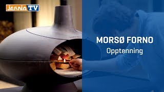 Morsø Forno  Opptenning [upl. by Akieluz242]