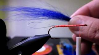 White Bass Buck tail fly [upl. by Llebana]