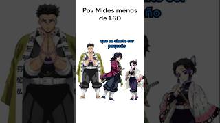 Cuando mides menos de 160 demonslayer shinobu tomioka gyomei kimetsu humor [upl. by Needan]