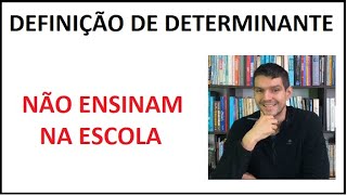 MATRIZES  Definição de determinante [upl. by Markiv]