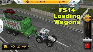 Fs14 Farming Simulator 14  Loading Wagons Timelapse 26 [upl. by Rasla427]