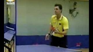 Timo Boll services [upl. by Aminta]