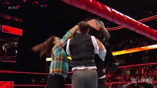 The Miz amp Miztourage  Triple Powerbomb [upl. by Ahseuqram]