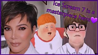 Editing the Ice Scream 7 Cutscenes Because Why Not ft Kris Jenner [upl. by Yeliac414]