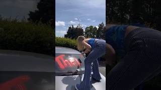 ASTRID WETT APPEARS TO VANDALISE ALEXIA GRACE CAR AS PAYBACK [upl. by Luamaj]