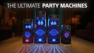 Sony  MHCV83D  The Ultimate Party Machines [upl. by Ronile]