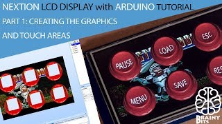 Using a Nextion Display with Arduino Leonardo  Part 1  Tutorial [upl. by Normandy822]